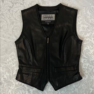 Wilsons Leather - Pelle Studio Women's Sleek Black Vest